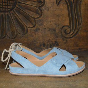 Corkys blue suede sandals 9 M